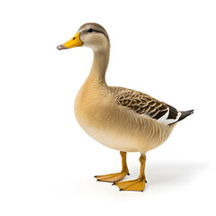 Obraz premium Duck isolated on white background