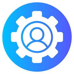 manager gradient icon