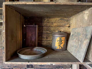 Chinese Can, historic Chew Kee Store, Fiddletown