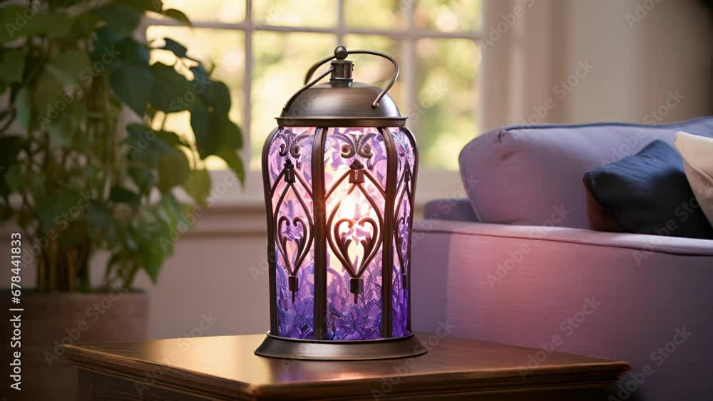 Poster a muted purple hue defines this scene, imparting a sense of mystery and enchantment. the light filte