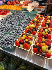 fruit and vegetable stall