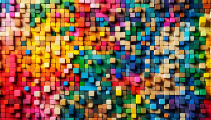 Fototapeta premium abstract background with squares