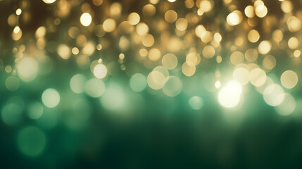Obraz premium Christmas green background