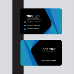 corporate business card design for personal identity