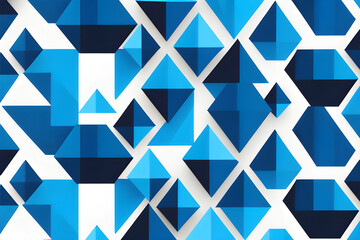 an abstract background design with a variety of blue colors. Generative AI