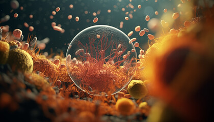 Cellular Landscapes: Breathtaking Images Showcasing the Intricacies of Cells and Microorganisms
