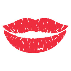 kiss lips sexy illustration