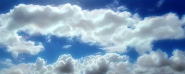 background of sky and cloud views with beautiful colors