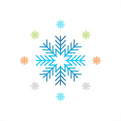 hvac vector design,snowflake logo,cooling symbol,winter,ac