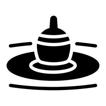 fishing float Solid icon