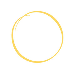 Gold Round Frame Set