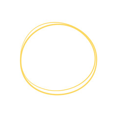 Gold Round Frame Set