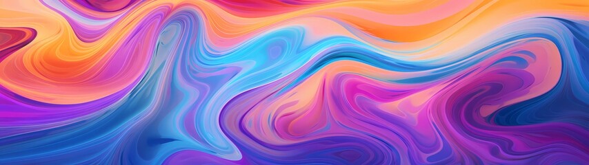 Obraz premium Flow, Fluid, Swirls - Texture, Background, Wallpaper, pattern 