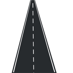 Asphalt road Illustration