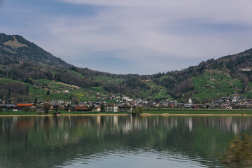 Fototapeta na wymiar Nature view of Schwyz, Switzerland