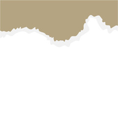 Torn Paper colorful vektor Illustration