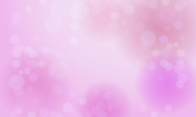 Vector realistic bokeh background design