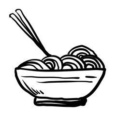 handdrawn noodles