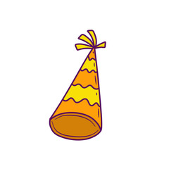 handdrawn cute party hat