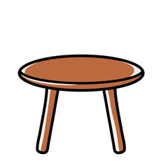 simpe cute short table