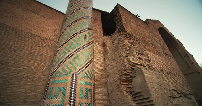 Samarkand, Amir Temur (Tamerlane) Mausoleum Uzbekistan built in 1404, video 23 of 46