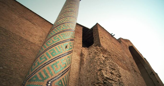 Samarkand, Amir Temur (Tamerlane) Mausoleum Uzbekistan built in 1404, video 21 of 46