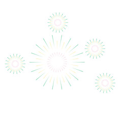 Fireworks celebrate Loy Krathong holiday in Thailand