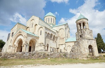 Fototapeta na wymiar The historic Bagrati Cathedral, a UNESCO World Heritage site
