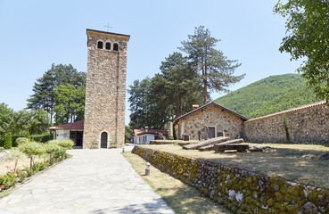 Fototapeta na wymiar Patriarchate of Pec, a UNESCO World Heritage Site in Kosovo