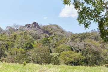 The spectacular Mayan pyramid city of Tonina in Ocosingo, Chiapas