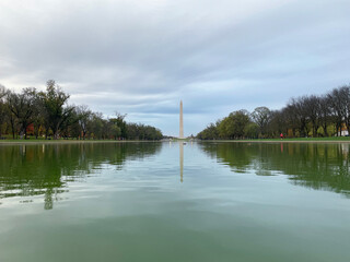 Washington Monument during the morning in Washington D.C.