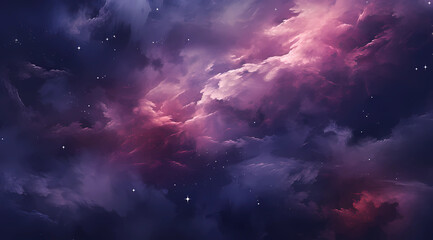 Obraz na płótnie Canvas Beautiful purple space