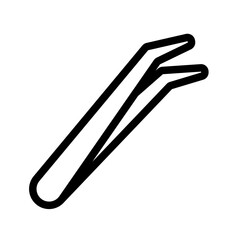 Tweezers Outline Icon