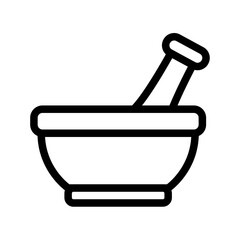 Pestle Outline Icon