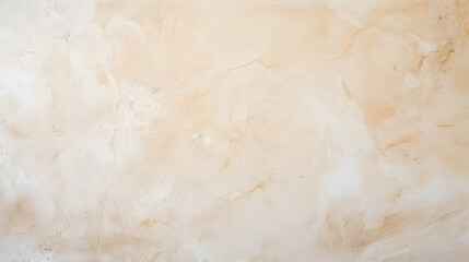 Close up retro plain cream color cement wall background texture marble texture. generative AI.