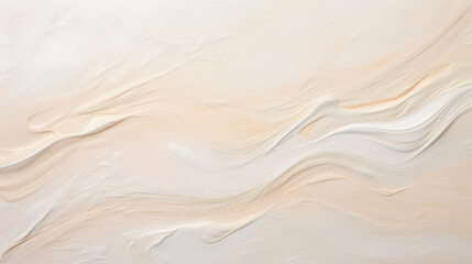 Obraz premium Creamy Glazing Acryl Brush Strokes marble texture. generative AI.