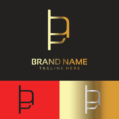 Gold luxury smart minimal logo design vector. is a professional business logo. 100% Editable vectors. Icon symbol vector EPS 10. luxury modern premium logo design.