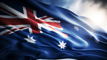Australian National flag - obrazy, fototapety, plakaty