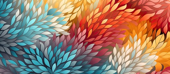 Abstract background with a seamless pattern