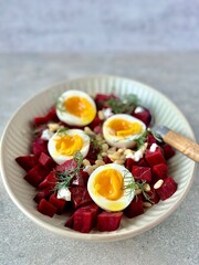 Beetroot cube Salad