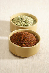 Obraz na płótnie Canvas Rai or Mustard Seeds ,North Indian Spice