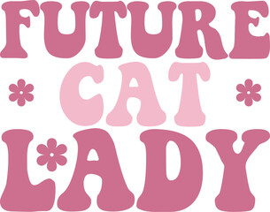cats retro svg design and digital download