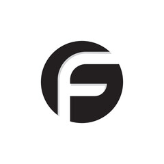 F and G monogram logo design business.