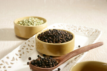 Kali Mirch or Black Pepper, Indian Spice
