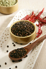 Kali Mirch or Black Pepper, Indian Spice