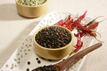 Kali Mirch or Black Pepper, Indian Spice