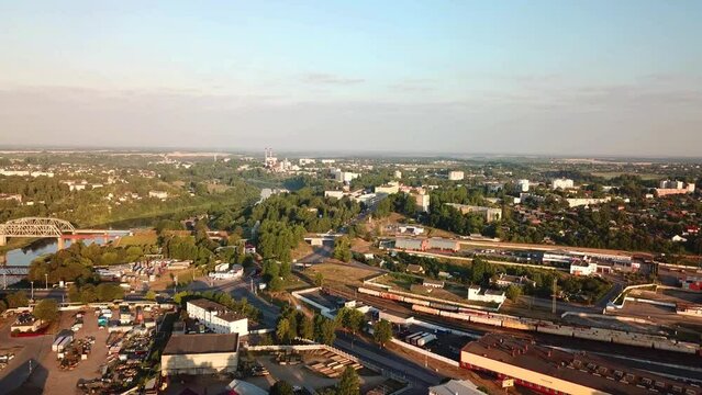 Maxim Gorky Street. City of Vitebsk.
