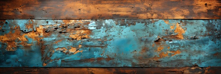 Rusty Metal Texture Pattern Plate Blue , Banner Image For Website, Background abstract , Desktop Wallpaper