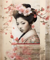 Japan Geisha Traditional