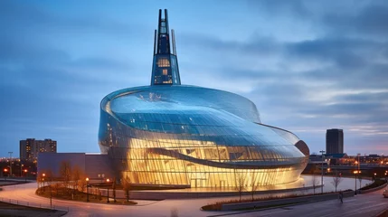 Foto op Canvas The canadian museum for human rights © Chingiz